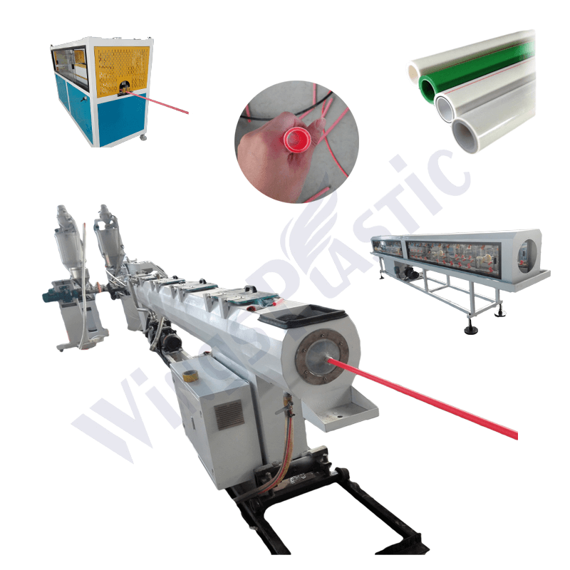 Máquina extrusora de tubos PPR